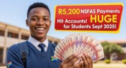NSFAS September 2025 Student Allowance – R5,200 Payments Announced for College and TVET Students