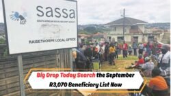 Check Your Status: SASSA Confirms R3,070 Grant List for September 2025