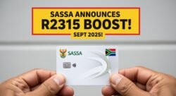 Provincial Payment Plan for September 2025 R2,315 Pension Released by SASSA