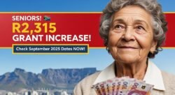 SASSA September 2025 Brings R2,315 Old Age Grant: Seniors Advised to Check Dates Without Delay