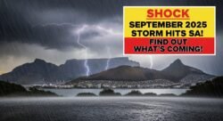Weather September 2025 – Weekend Forecast Shows Dangerous Rain for Parts of South Africa